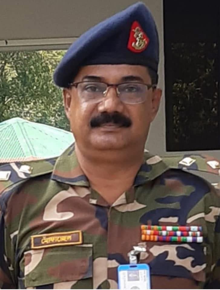 Portrait of Mofassel Khan (Retd. Army Officer